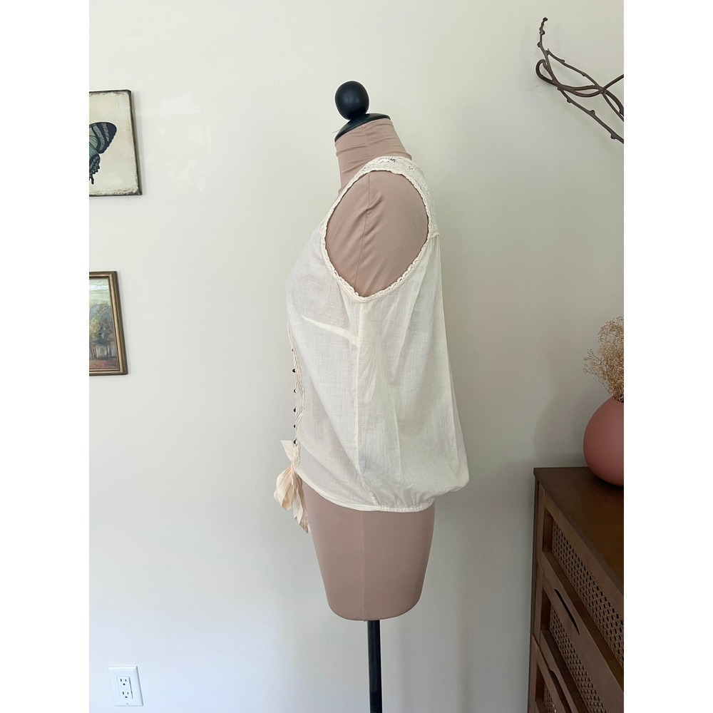 Vintage Y2K Sanctuary Romantic Lace Tank Top - Picture 4 of 6